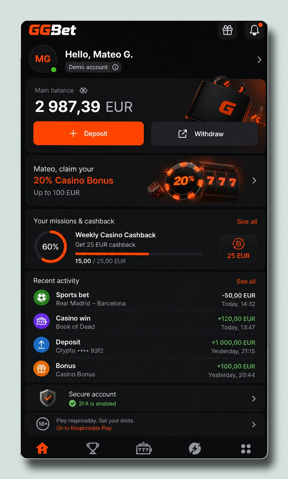 GGBet — στοιχηματικές εταιρίες χωρίς διαβατήριο